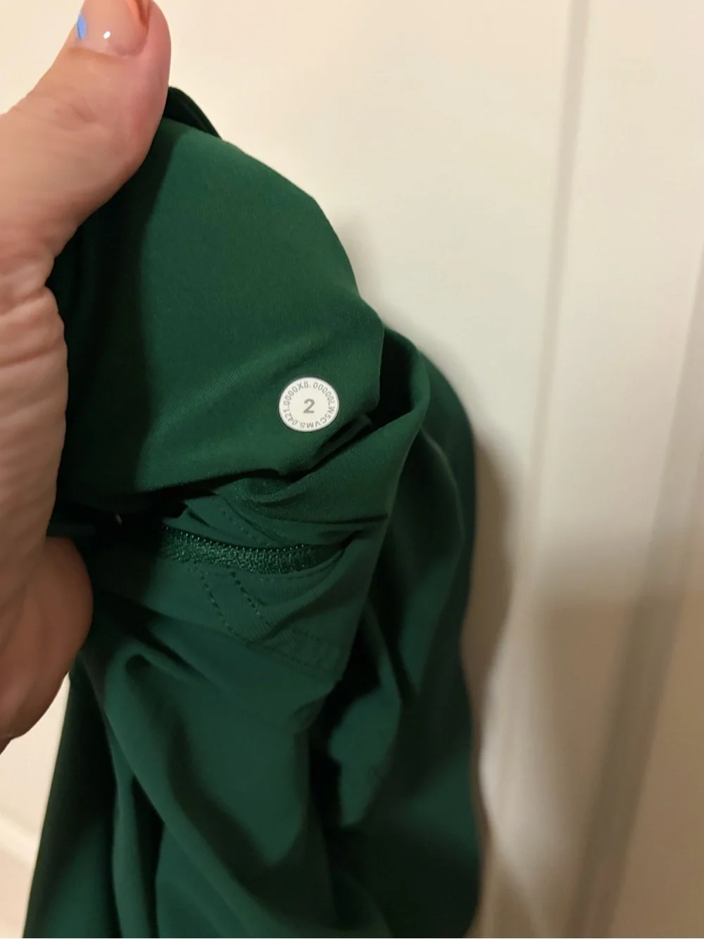 🍋🥝NWOT🍋🍋‍🟩lululemon Emerald Green Tapered Track Pants with Zippers 🍋🥝